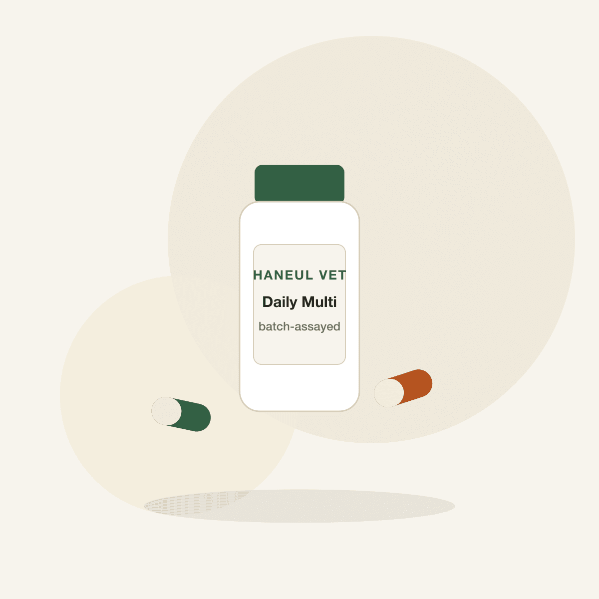 Daily multivitamin tablets for dogs, 120 ct